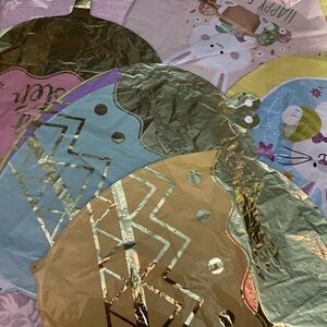 Easter foil balloon